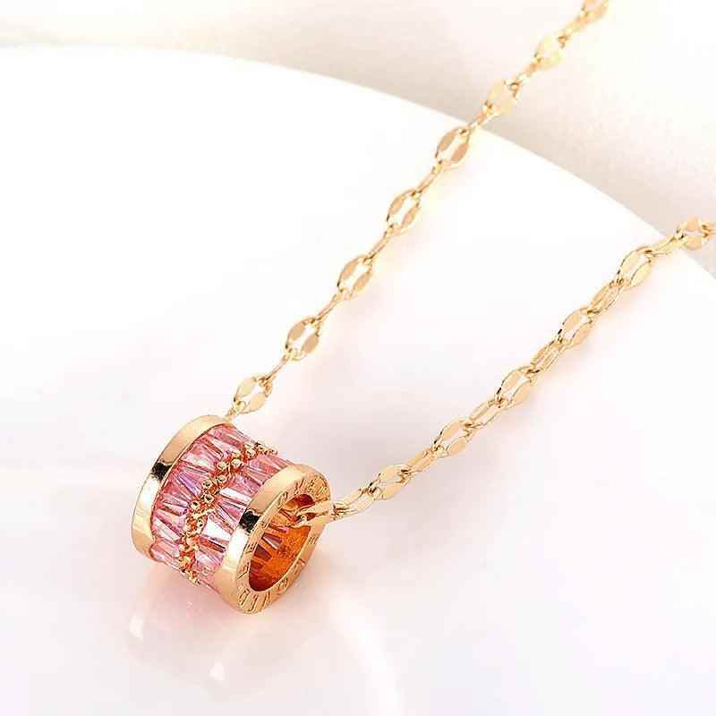 Necklaces Charm Jewelry Geometric Crystal Pendant DM20X106 - Touchy Style .