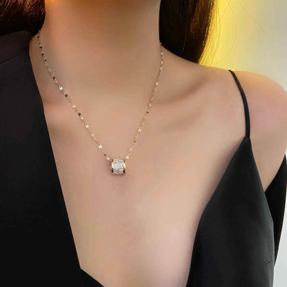Necklaces Charm Jewelry Geometric Crystal Pendant DM20X106 - Touchy Style