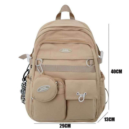 Nylon Large Laptop Cool Backpack For Women&