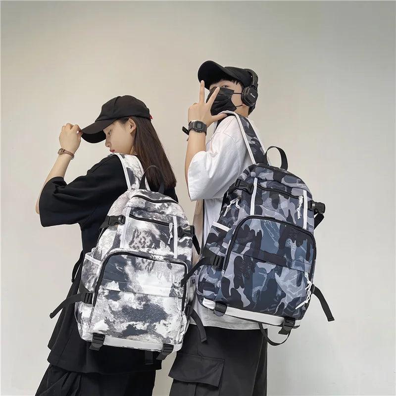 O73220N Cool Backpack - Graffiti Book Bag - Laptop Backpack - Touchy Style