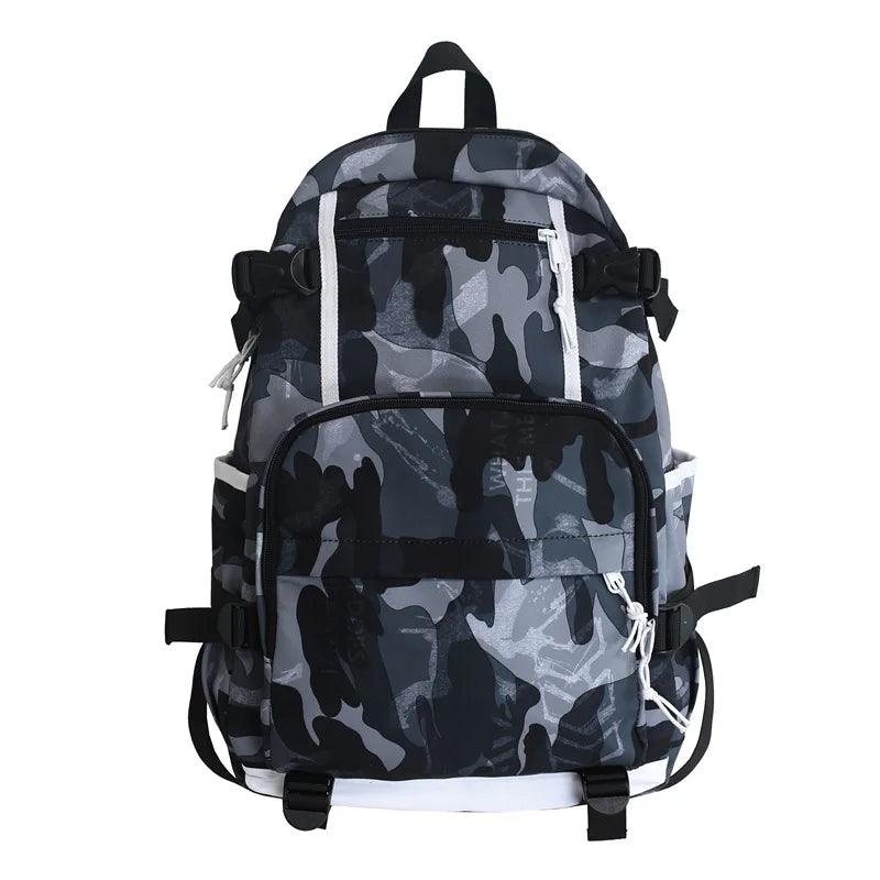 O73220N Cool Backpack - Graffiti Book Bag - Laptop Backpack - Touchy Style