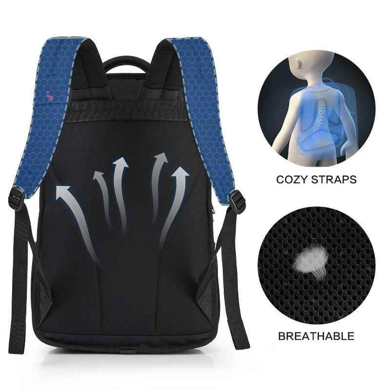 OCB4313 Cool Backpacks - Waterproof Laptop Shoulder Bag - Touchy Style