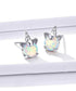 Opal 925 Sterling Silver Stud Earrings Charm Jewelry - SCE737 - Touchy Style