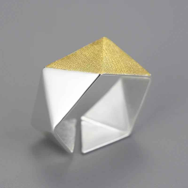 Origami LFJD0155 Finger Ring Charm Jewelry - 925 Sterling Silver - Touchy Style .