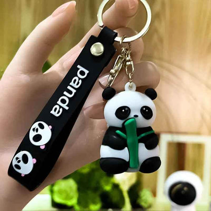 希少 黒入荷！ Panda K4089 - Accessories Key Pendant - Keychains Unique アクセサリー