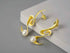Pearl Minimalism: LFJA0118 Spiral Curved Stud Earrings in 925 Sterling Silver, Charm Jewelry - Touchy Style