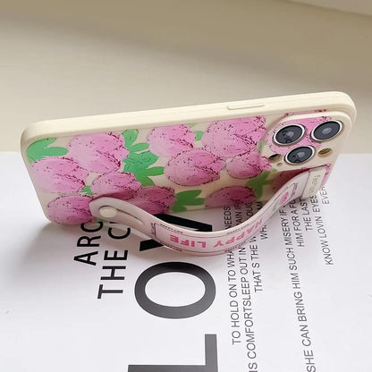Pink Flowers Cute Phone Case For Huawei Honor 90, 70, X8, 20, 10, 50 Pro, P60, P30, P20, P50, P40 Lite, Nova 9, 8, and 5t - ACPCZ67 Pattern - Touchy Style .