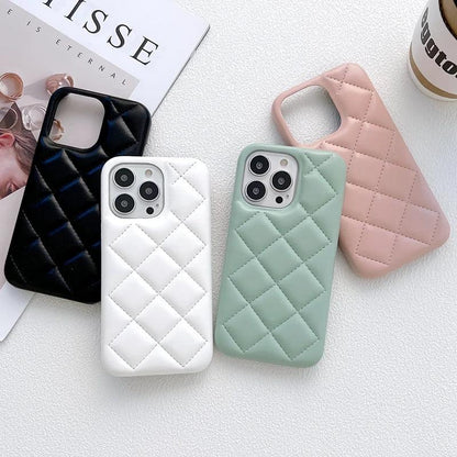 Plain Diamond Shape Cute Phone Cases For iPhone 15 14 11 12 13 Pro X XR XS Max 7 8 Plus (A) - Touchy Style