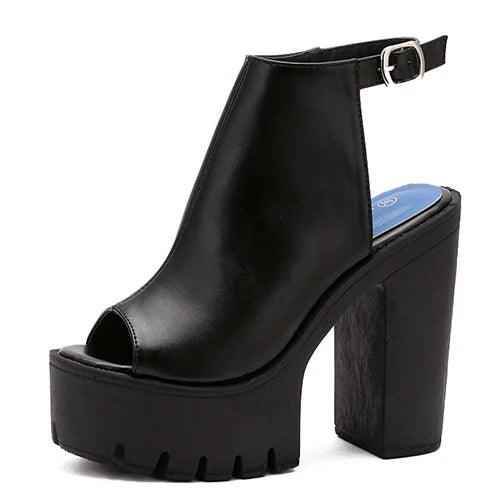 Platform High Heels Sandals Women&