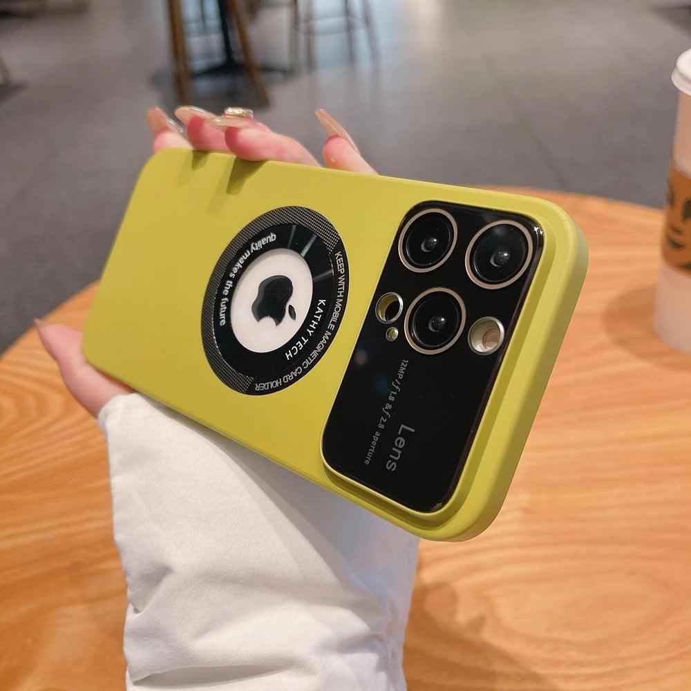 Plating Protection PC Hard Magnetic Phone Case for iPhone 11, 12, 13, 14, 15 Pro Max - Cute Cover - Touchy Style