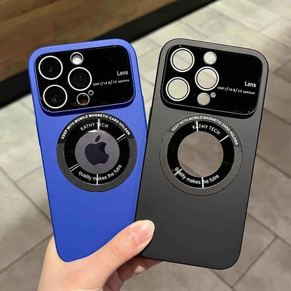 Plating Protection PC Hard Magnetic Phone Case for iPhone 11, 12, 13, 14, 15 Pro Max - Cute Cover - Touchy Style