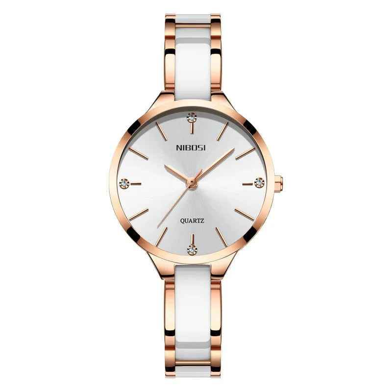 Quartz Luxury Women Simple Watch GSWA56 Creative Ceramic Band - Touchy Style
