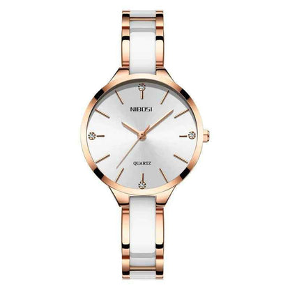 Quartz Luxury Women Simple Watch GSWA56 Creative Ceramic Band - Touchy Style