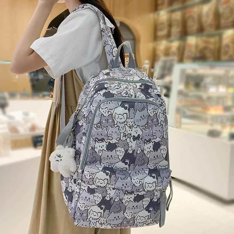 RBCB226 Cool Backpack - Graffiti Laptop Cartoon Book Bag - Touchy Style