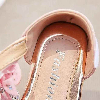 Rhinestone Diamond Bow Girls&