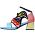 Ruffles Bird High Heel Sandals - Chunky Casual Shoes RX340 - Touchy Style .