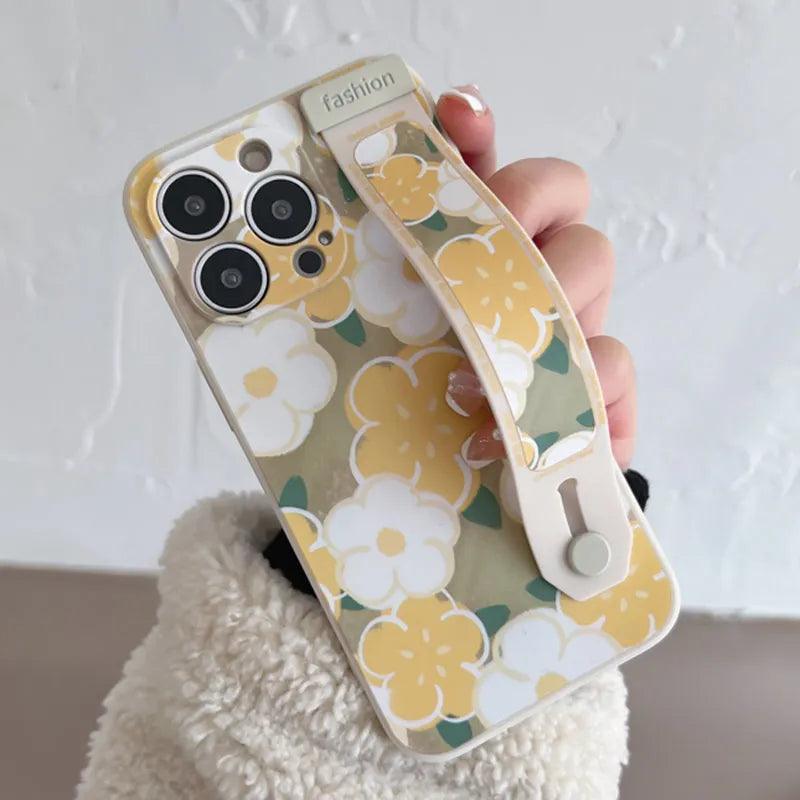 SCBCPC Cute Phone Case for Galaxy S22, S21, S23, S20 FE, Plus, Ultra, A51, 50, 53, 71, 54, 34, 12, 52s, 72, 32, 21, Note 20 - Flower Pattern - Touchy Style