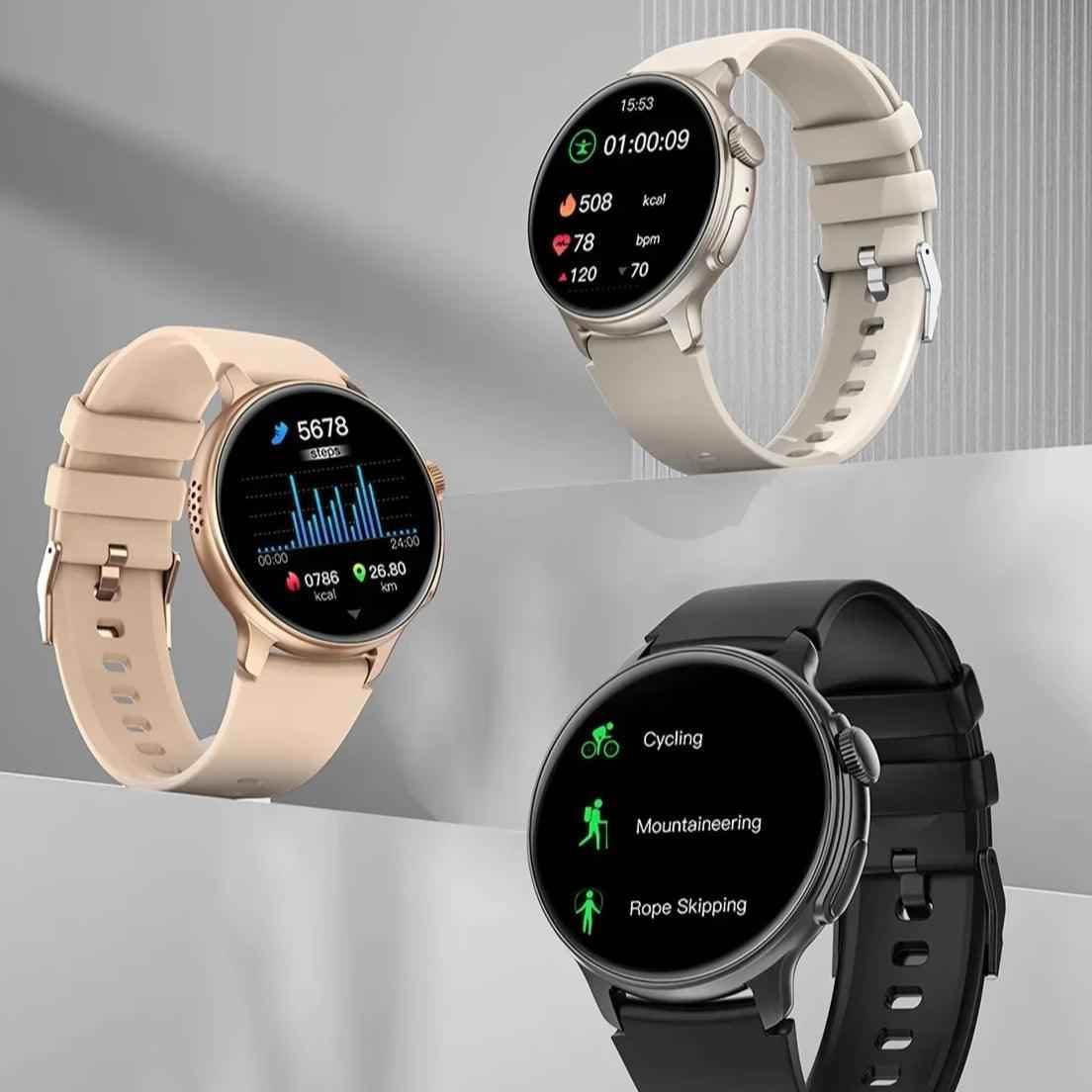 SF551 Smartwatch: Stay Connected, Informed, and Healthy - Touchy Style .