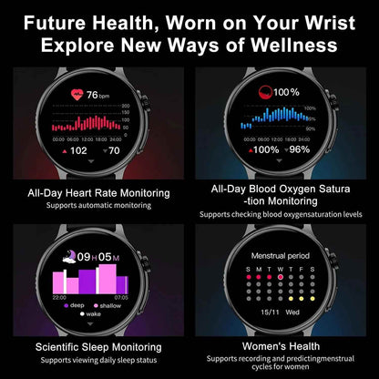 SF551 Smartwatch: Stay Connected, Informed, and Healthy - Touchy Style