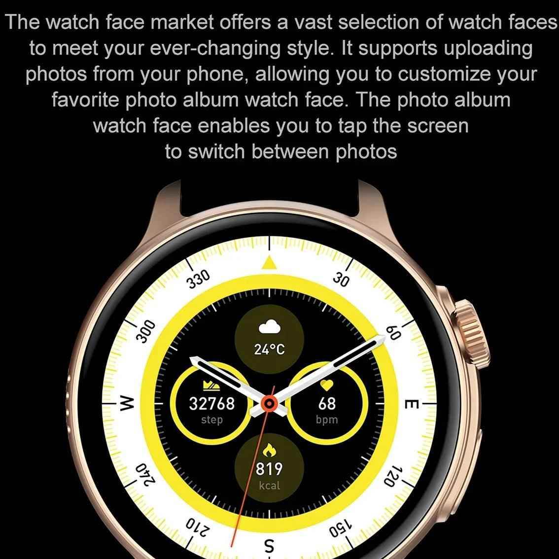 SF551 Smartwatch: Stay Connected, Informed, and Healthy - Touchy Style .