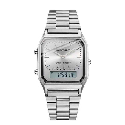 Simple Luxury Digital Waterproof Sports Quartz Watch for Men, Women, and Unisex - SCW747 - Touchy Style