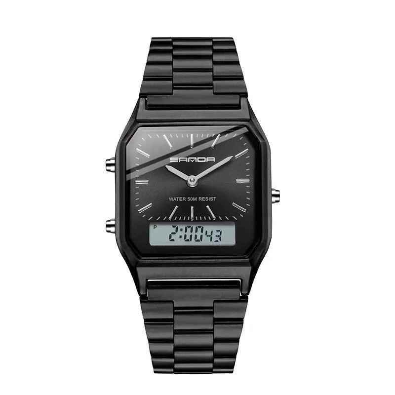 Simple Luxury Digital Waterproof Sports Quartz Watch for Men, Women, and Unisex - SCW747 - Touchy Style
