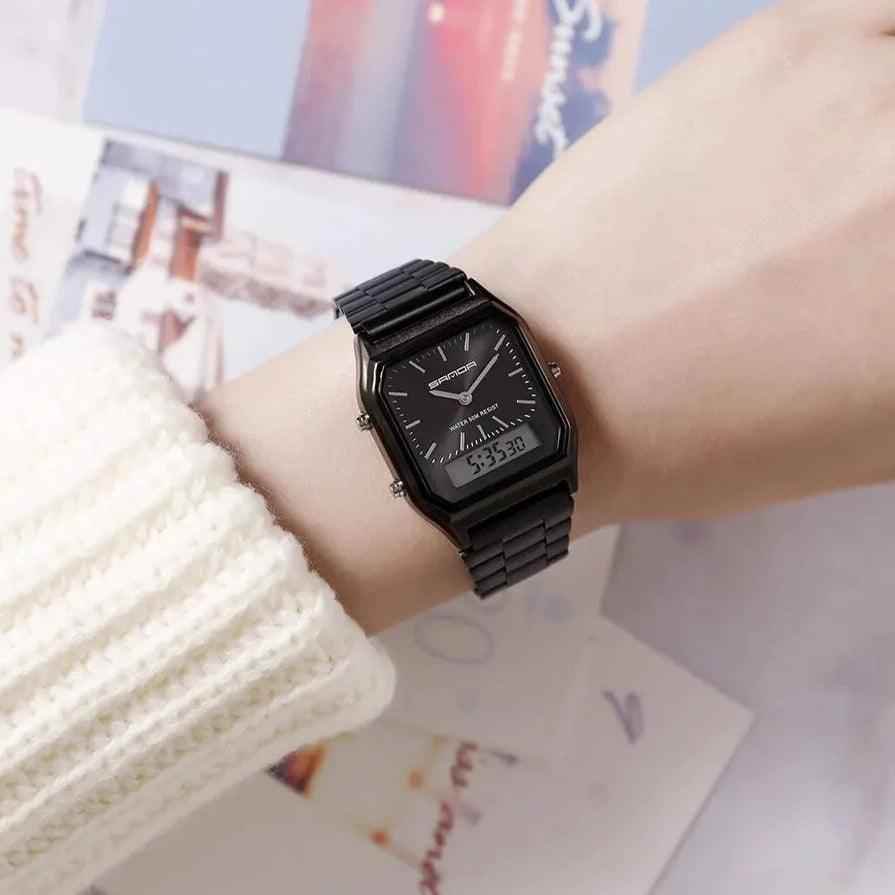 Simple Luxury Digital Waterproof Sports Quartz Watch for Men, Women, and Unisex - SCW747 - Touchy Style