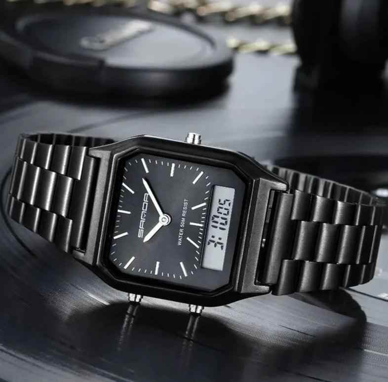 Simple Luxury Digital Waterproof Sports Quartz Watch for Men, Women, and Unisex - SCW747 - Touchy Style