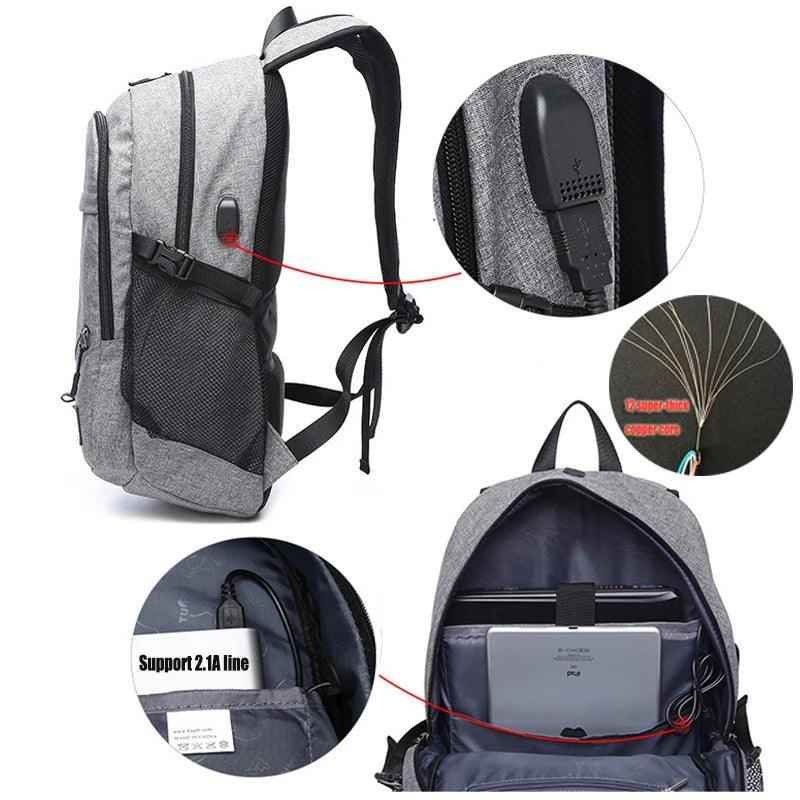 Small Cool Backpacks MWCBQ13 Sport Laptop Oxford School Bag - Touchy Style