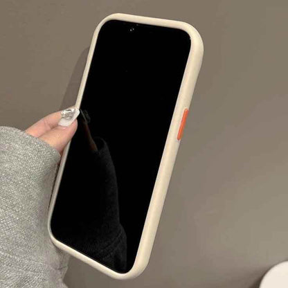 Smile Embroidery Warm Cute Phone Case For iPhone 15/14/13/11/12/Pro Max/15 Plus - Touchy Style