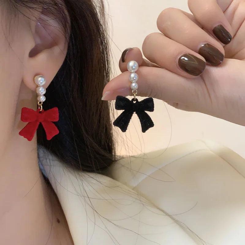 Snowflake Pendant Drop Earrings Charm Jewelry ECJTXY01 Snowflake Pendant - Touchy Style .