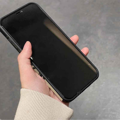 Sophisticated Abstract Illustration: Soft Leather Cute Phone Cases for iPhone 14, 11, 12, 13 Pro, XS Max, Mini, 6, 7, 8 Plus, X, and XR - Touchy Style