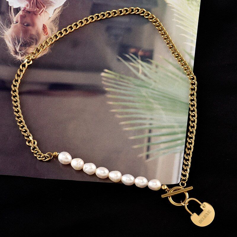 Vintage CHANEL Faux Pearl Necklace Extra Long Necklace With -  Denmark