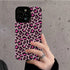 Stylish Pink Zebra Pattern Cute Phone Cases For iPhone 14, 13, 12 Pro, 11, XS Max, 7, 8 Plus, X, XR, SE - Touchy Style .