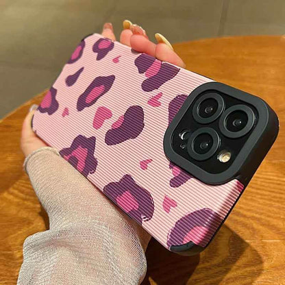Stylish Pink Zebra Pattern Cute Phone Cases For iPhone 15, 14, 13, 12 Pro, 11, XS Max, 7, 8 Plus, X, XR, SE - Touchy Style