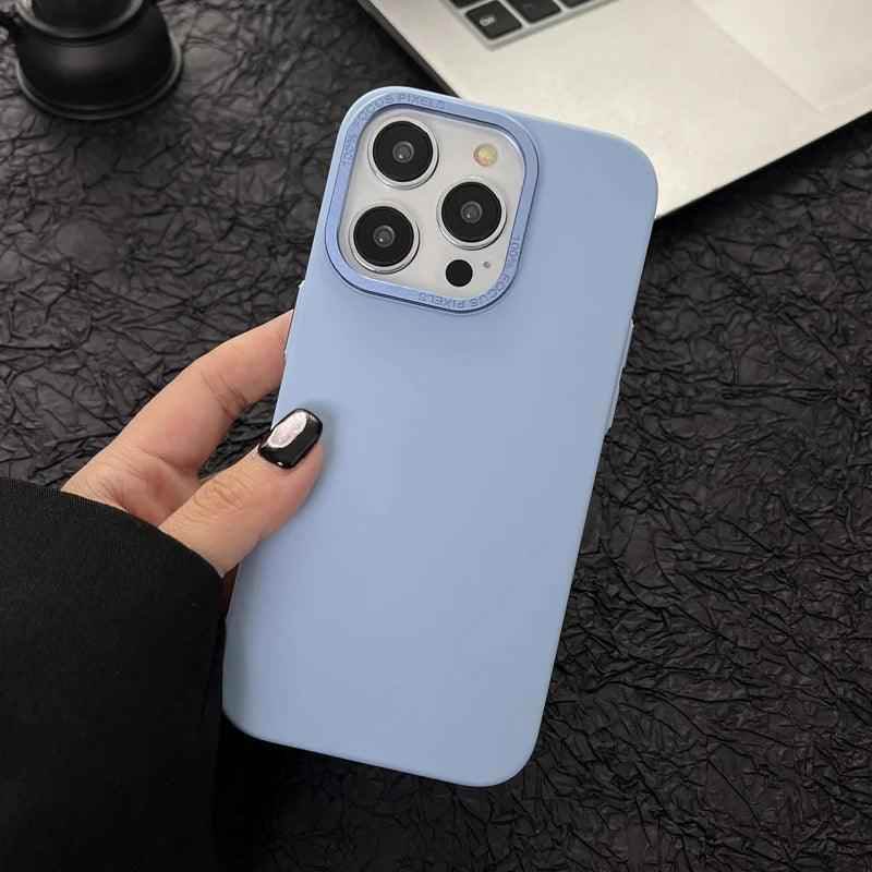 Stylish Solid Cute Phone Cases for iPhone 15, 14, 13, 12, 11 Pro Max, 15, 14 Plus - Touchy Style .