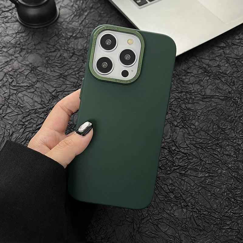 Stylish Solid Cute Phone Cases for iPhone 15, 14, 13, 12, 11 Pro Max, 15, 14 Plus - Touchy Style .