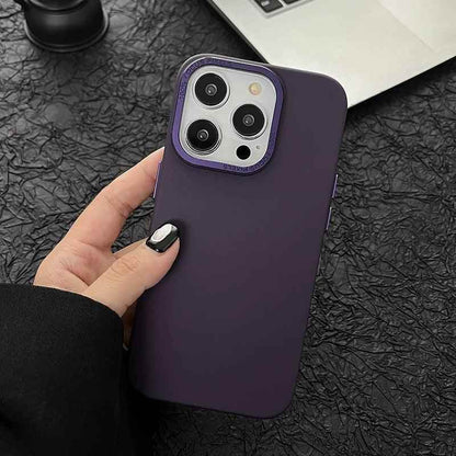 Stylish Solid Cute Phone Cases for iPhone 15, 14, 13, 12, 11 Pro Max, 15, 14 Plus - Touchy Style