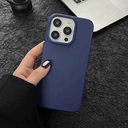 Stylish Solid Cute Phone Cases for iPhone 15, 14, 13, 12, 11 Pro Max, 15, 14 Plus - Touchy Style