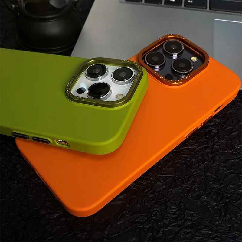 Stylish Solid Cute Phone Cases for iPhone 15, 14, 13, 12, 11 Pro Max, 15, 14 Plus - Touchy Style