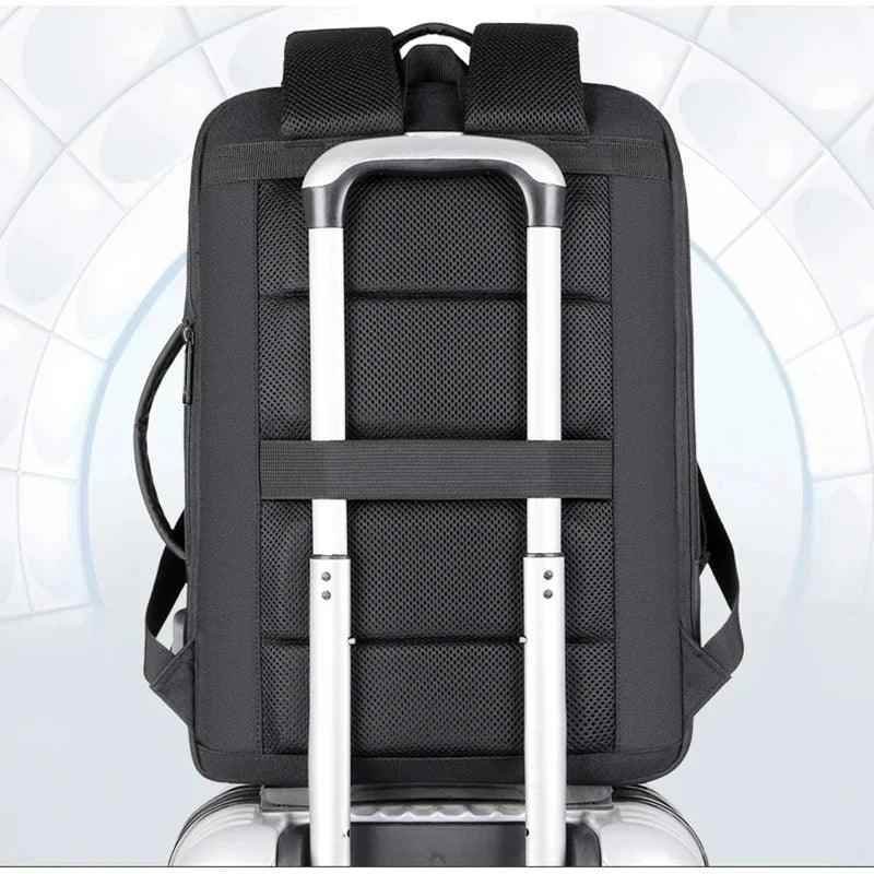 SZ99 Cool Backpack - Expandable Multifunction Business Bag - Touchy Style .