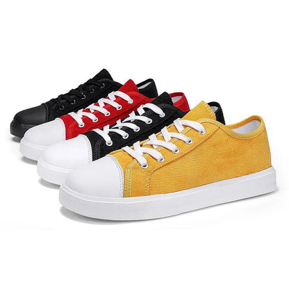 TG117 Canvas Sneakers: Unisex Skateboarding Casual Shoes for Men and Women - Touchy Style .