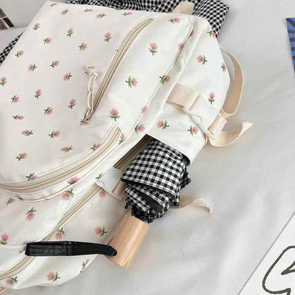 TSB102 Cool Backpacks For Girls - Floral Laptop Book Bag - Touchy Style