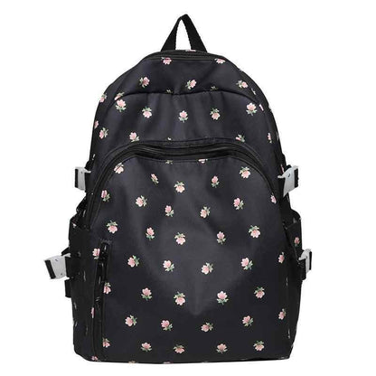 TSB102 Cool Backpacks For Girls - Floral Laptop Book Bag - Touchy Style