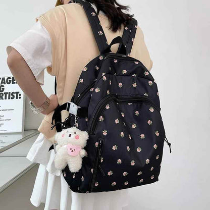 TSB102 Cool Backpacks For Girls - Floral Laptop Book Bag - Touchy Style