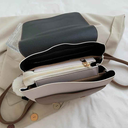 TSB17 Cool Backpack - Leather Small Book School Bags for Teenage Girls - Touchy Style