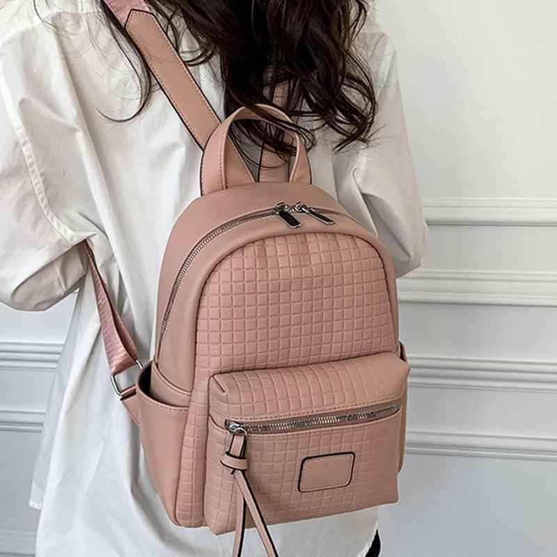 TSB38 Cool Backpacks - Fashion Leather School Book Bag for Teenage Girls - Touchy Style