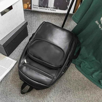 TSB45 Cool Backpacks - Leather Large Capacity School Bag For Teenage Girls and Boys - Touchy Style