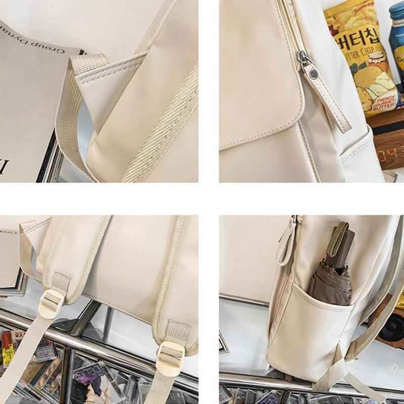 TSB47 Cool Backpacks - Soft, Leather, Large Capacity School Bags For Teenagers - Touchy Style