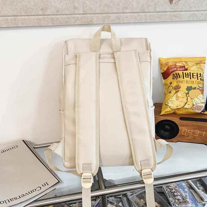 TSB47 Cool Backpacks - Soft, Leather, Large Capacity School Bags For Teenagers - Touchy Style